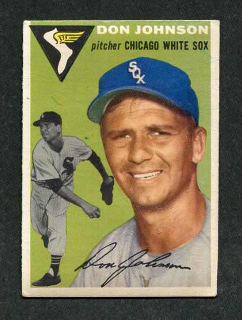 1954 Topps #146 Don Johnson Chicago White Sox Baseball Card - RSA