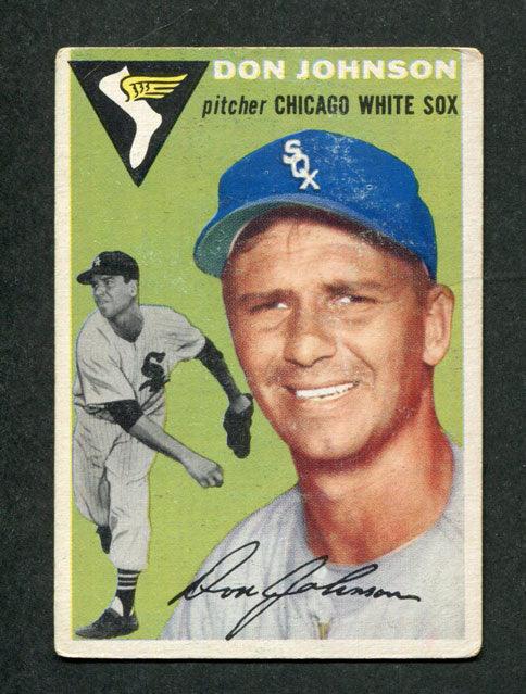 1954 Topps #146 Don Johnson Chicago White Sox Baseball Card - RSA