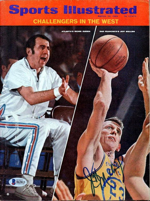 Jeff Mullins Autographed Sports Illustrated Magazine San Francisco Warriors Beckett BAS #B63813 - RSA