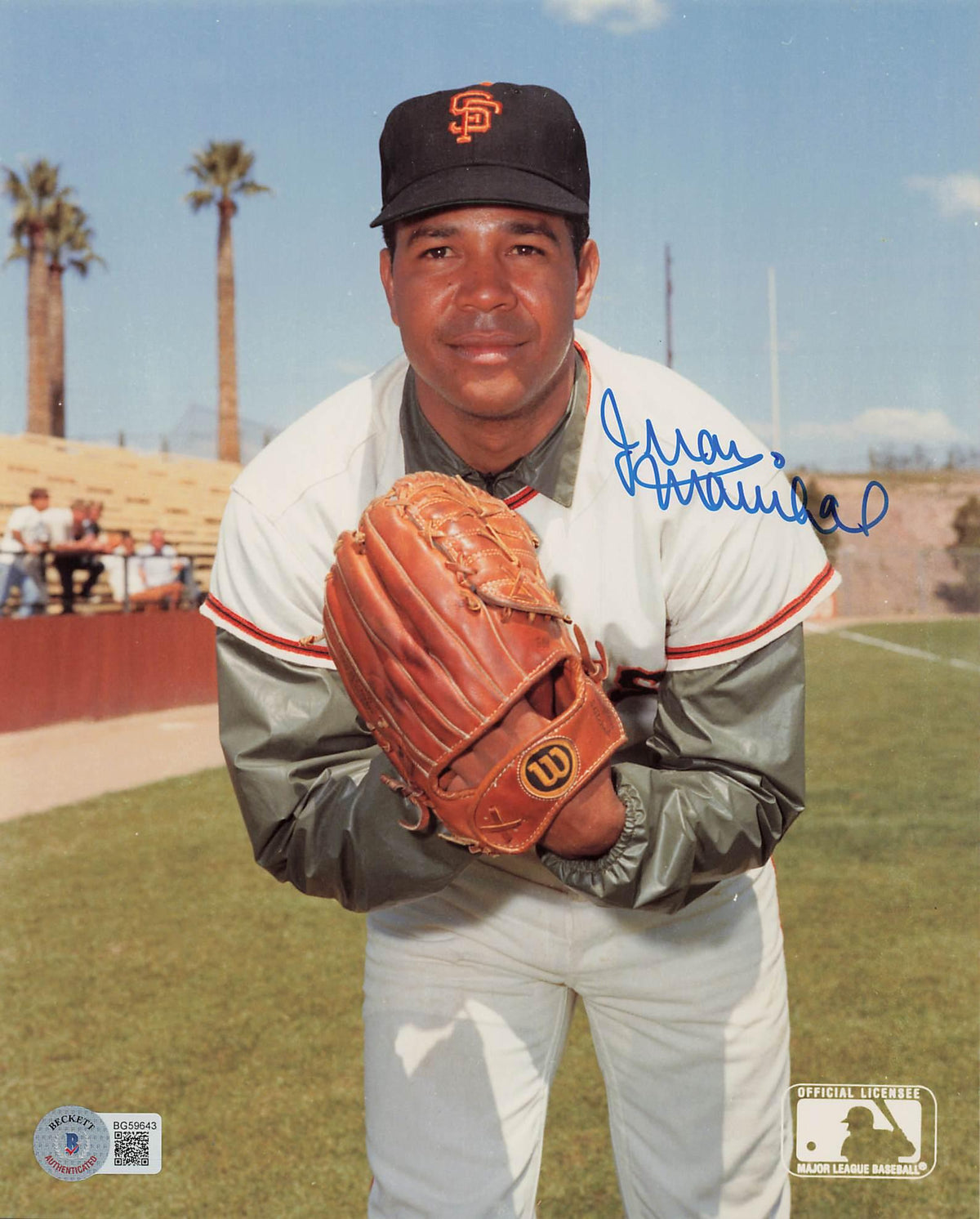 Giants Juan Marichal Authentic Signed 8x10 Photo Autographed BAS 1