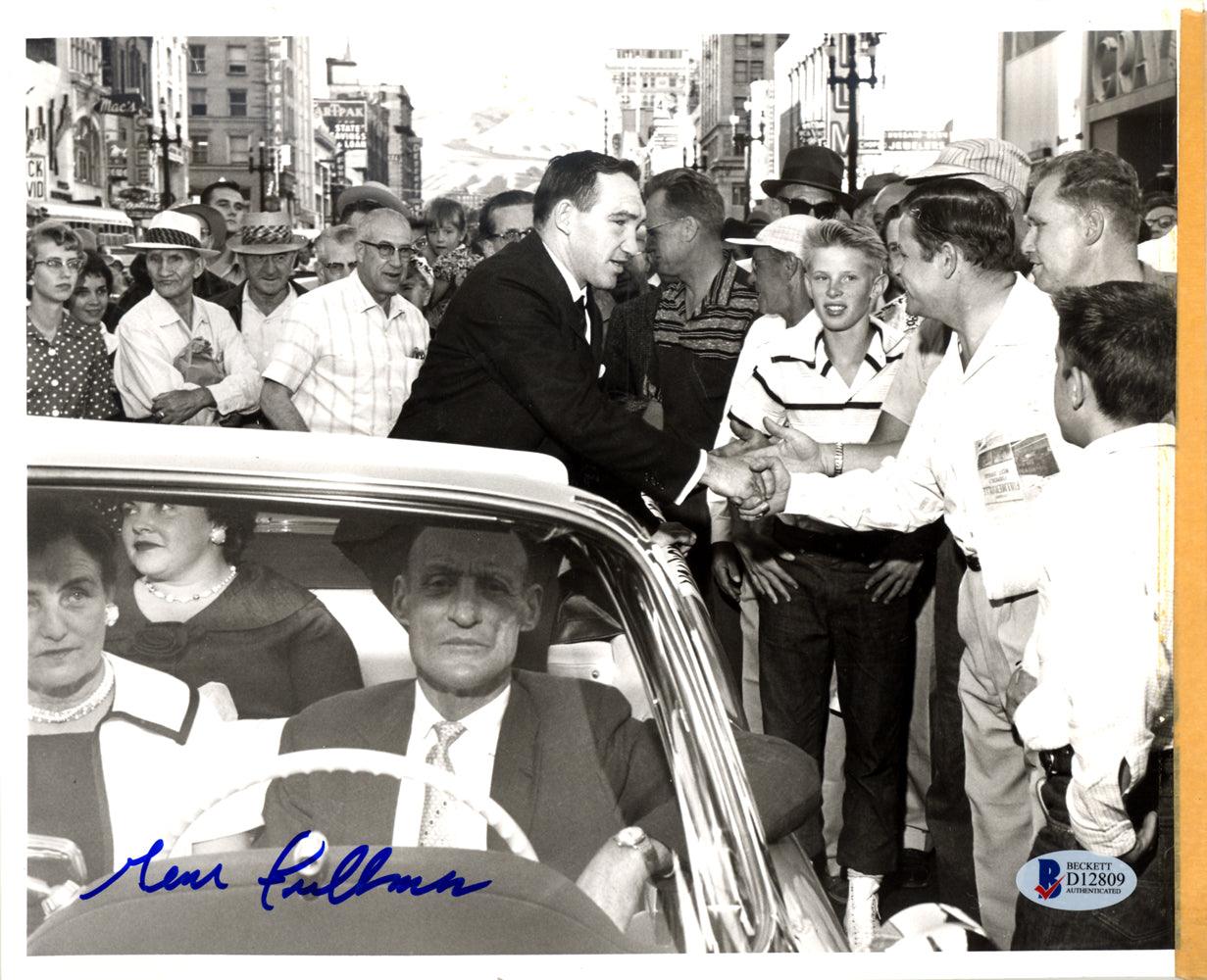 Gene Fullmer Autographed 8x10 Photo Beckett BAS #D12809 - RSA