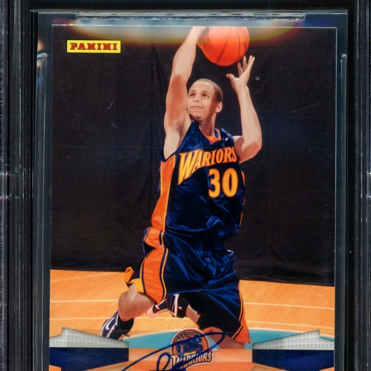 Stephen Curry Autographed 2009-10 Panini Rookie Card #357 Golden State  Warriors BGS 8 Auto Grade Gem Mint 10 Beckett BAS #14984861