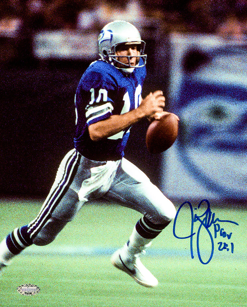 Jim Zorn Autographed 8x10 Photo Seattle Seahawks MCS Holo Stock #211077