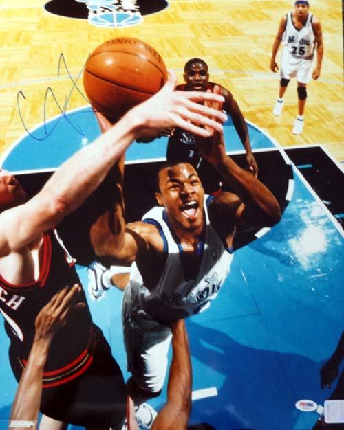 Corey Maggette Autographed 16x20 Photo Orlando Magic PSA/DNA #S76717 - RSA