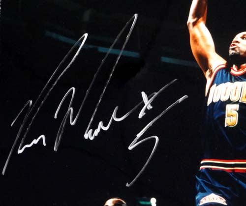 Ron Mercer Autographed 16x20 Photo Denver Nuggets PSA/DNA #T14411 - RSA