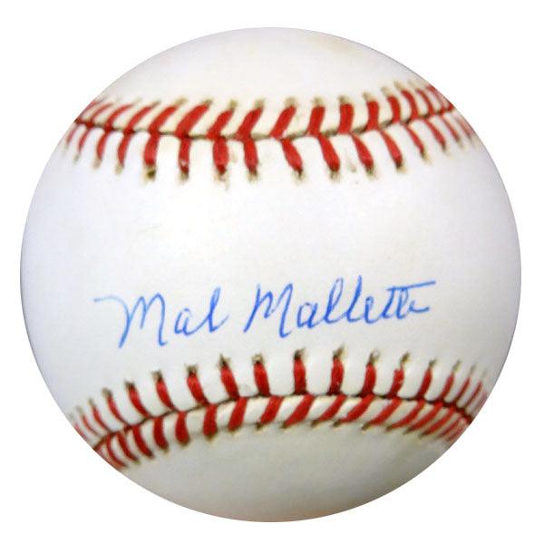 Mal Mallette Autographed Official NL Baseball Brooklyn Dodgers PSA/DNA #U58688 - RSA