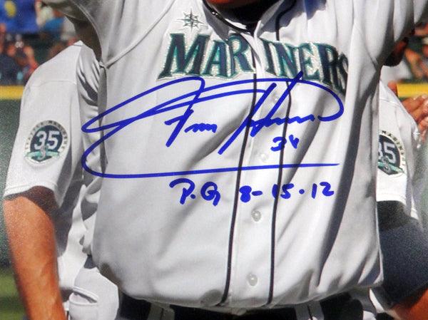 Felix Hernandez Autographed PG 8-15-12 Baseball
