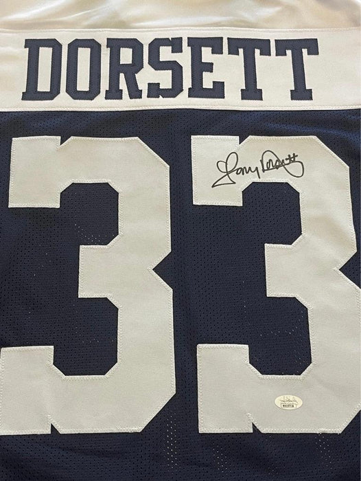 Tony Dorsett Signed Jersey (Beckett)