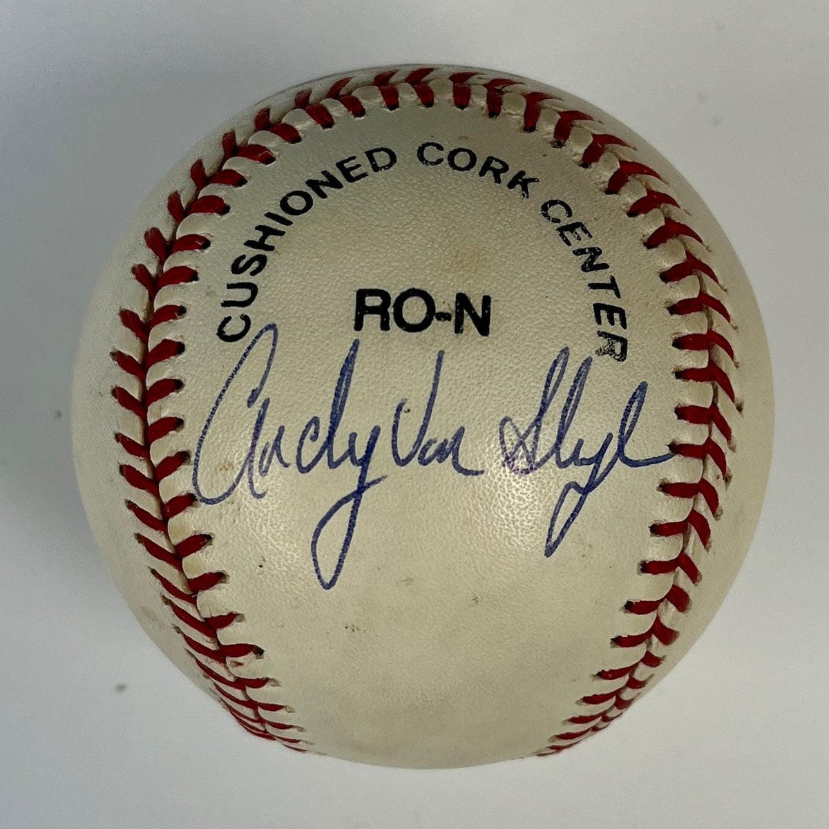Andy Van Slyke Autographed Signed Official National League Baseball