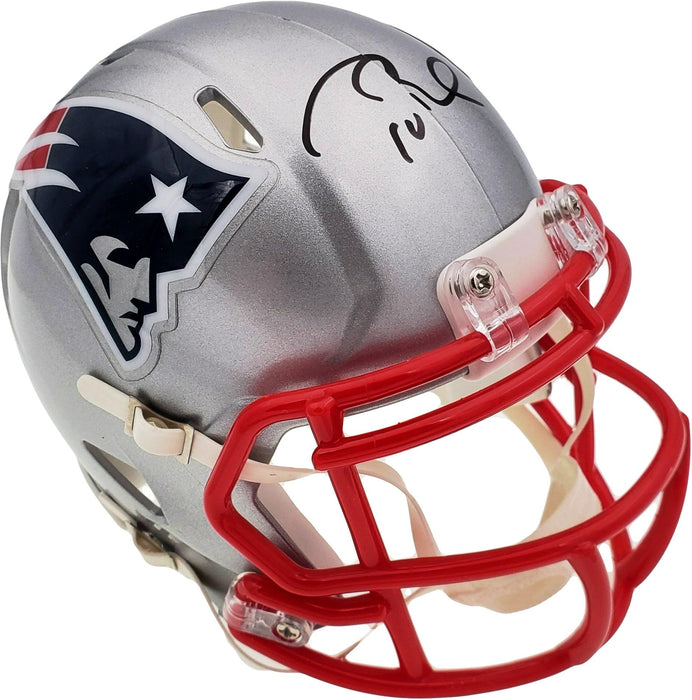 Tom Brady Autographed New England Patriots Replica Speed Mini