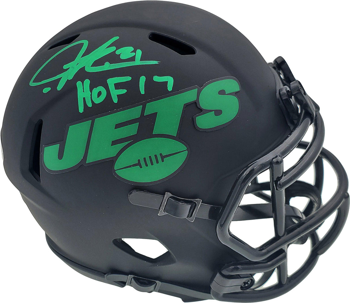 LaDainian Tomlinson Autographed New York Jets Eclipse Black Mini Helme — RSA