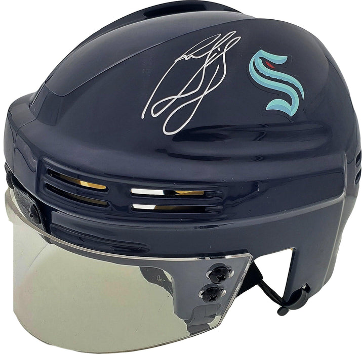Ron Francis Autographed Seattle Kraken Mini Helmet Fanatics Holo Stock #185603 - RSA
