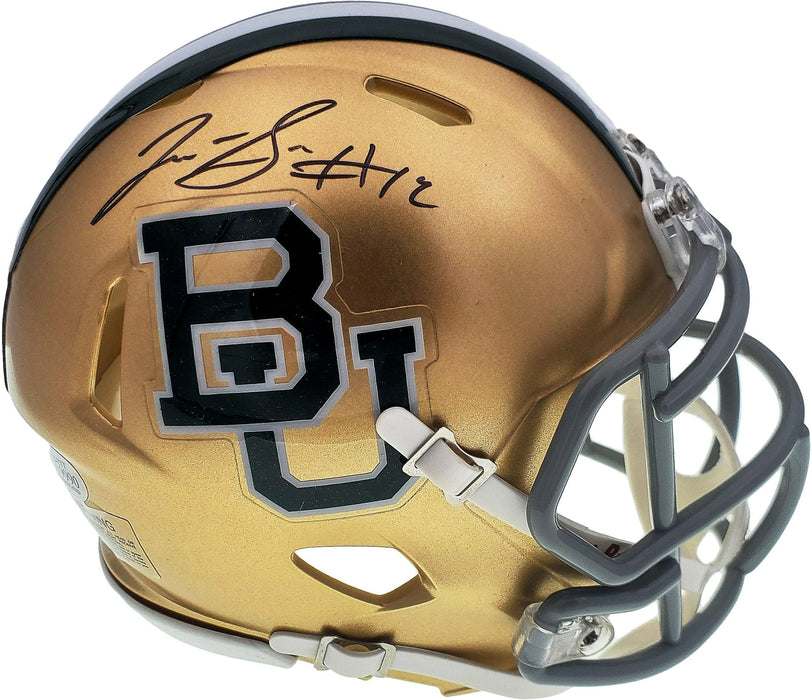 Josh Gordon Autographed Baylor Bears Gold Speed Mini Helmet Beckett BAS Stock #131616 - RSA