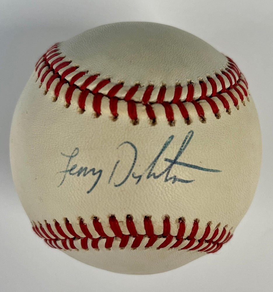 Lenny Dykstra Signed Baseball Rawlings White NL (JSA NN58623) — RSA