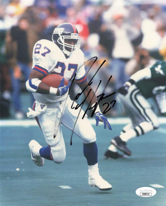 Rodney Hampton Signed 8x10 New York Giants Photo (JSA NN88715)