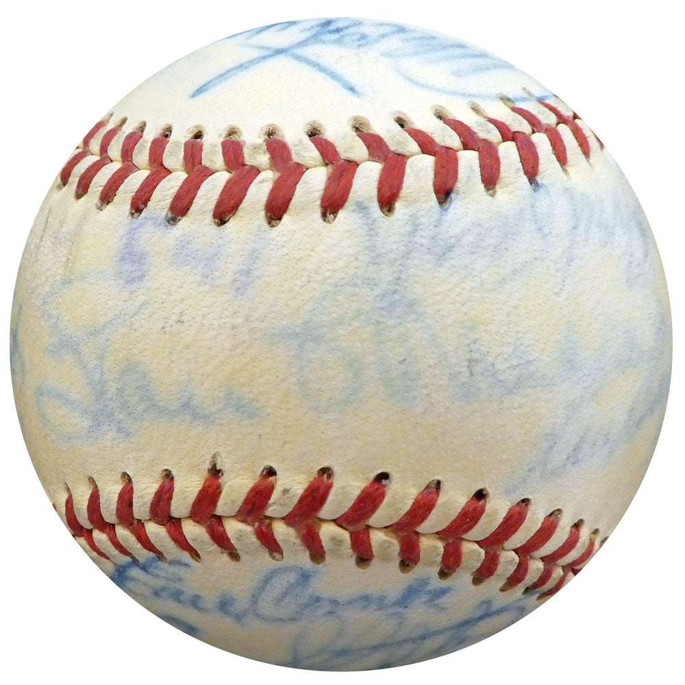 1950 Spring Training Autographed Official NL Baseball With 22