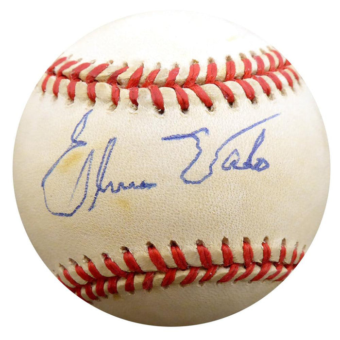 Elmer Valo Autographed Official NL Baseball Brooklyn Dodgers, New York Yankees Beckett BAS #F27765 - RSA