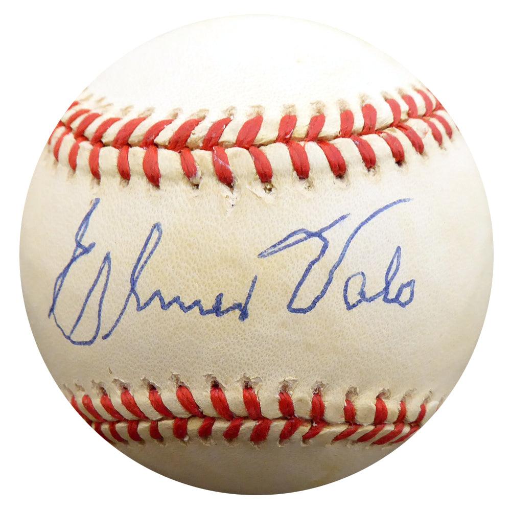 Elmer Valo Autographed Official NL Baseball Brooklyn Dodgers, New York Yankees Beckett BAS #F27773 - RSA
