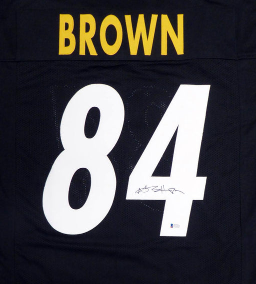 Antonio Brown Autographed and Framed Steelers Jersey