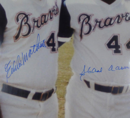 Hank Aaron Autographed Signed Atlanta Braves Majestic MLB Jersey - PSA/DNA  Authentication