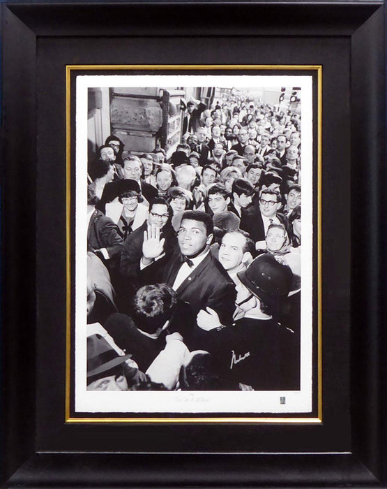 Muhammad Ali Autographed Framed 35x45 Photo 1966 One In A Million #/275 Beckett BAS #A53348 - RSA