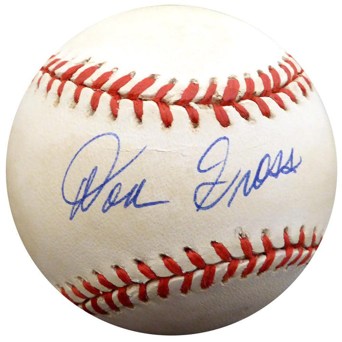 Don Gross Autographed Official NL Baseball Cincinnati Reds, Pittsburgh Pirates Beckett BAS #F26823 - RSA