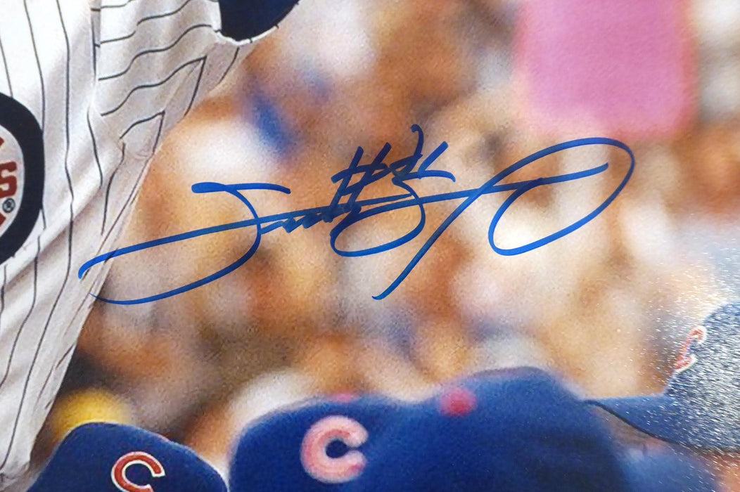 Sammy Sosa Signed Cubs Jersey (Beckett)