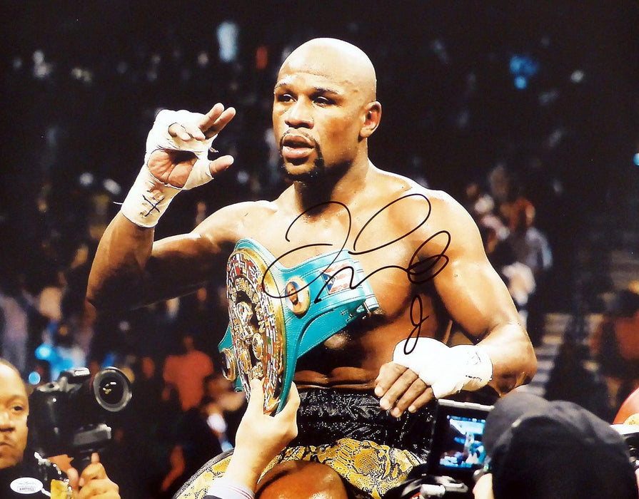 Floyd Mayweather Jr. Autographed 16x20 Photo JSA #WPP775522 - RSA