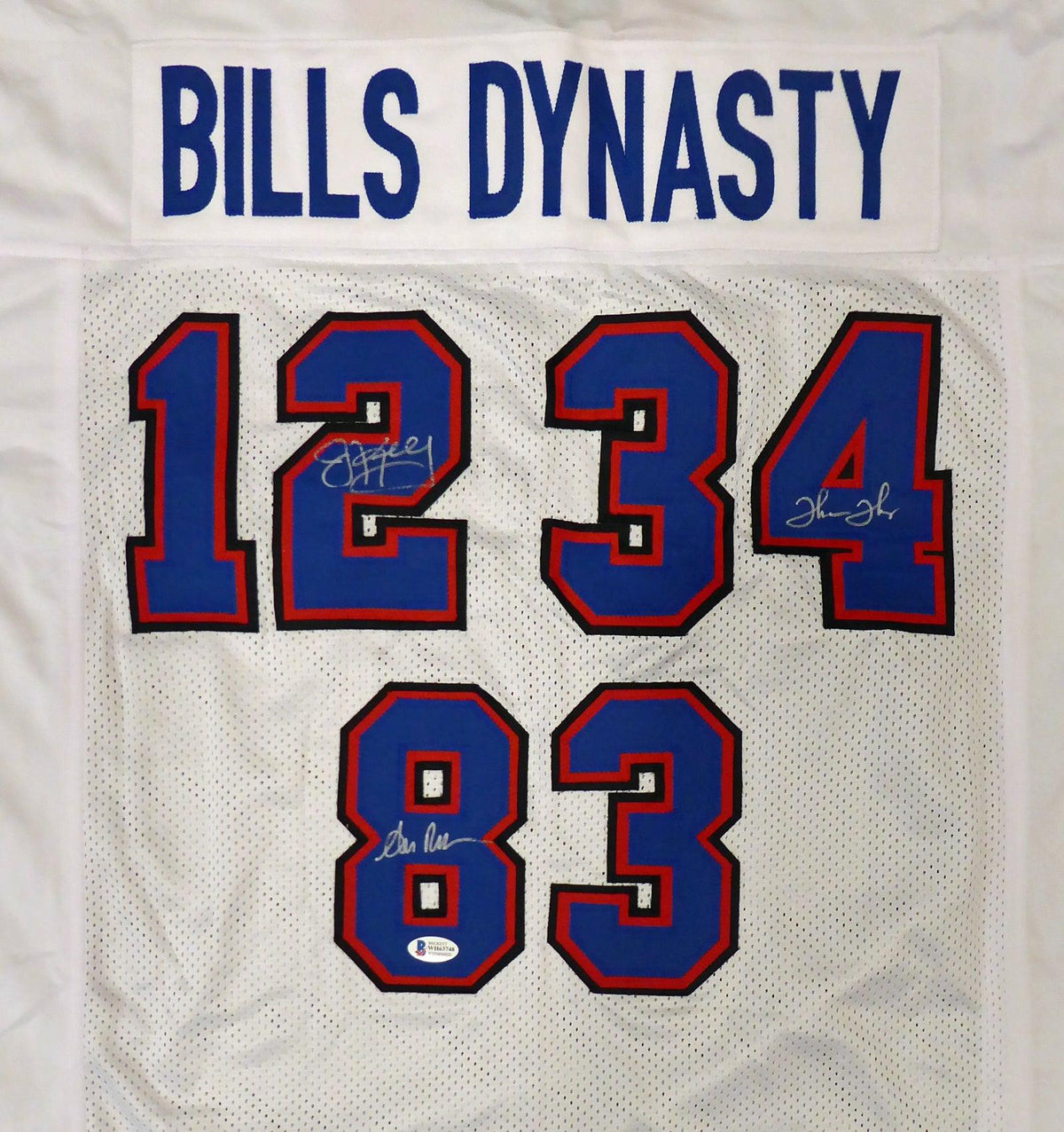 Jersey Ninja - Buffalo Bills White Hockey Jersey