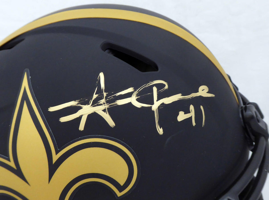 Alvin Kamara Autographed New Orleans Saints Full-Size Speed