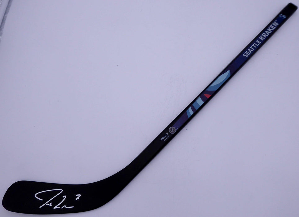 Jordan Eberle Autographed Inglasco 24" Mini Stick Seattle Kraken Fanatics Holo #B232665 - RSA