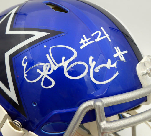 Herschel Walker Autographed Dallas Cowboys Flash Blue Full Size