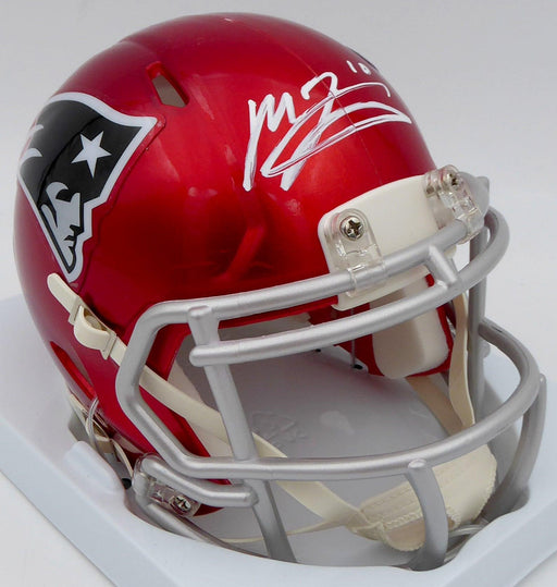 Mac Jones Signed New England Patriots Speed Full Size Flash NFL Helmet