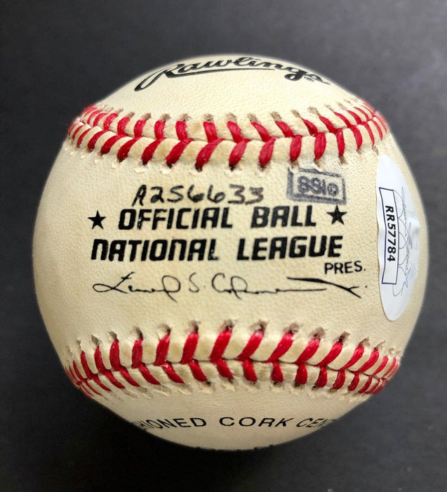Juan Marichal Autographed Official Major League Baseball Inscribed HOF 83
