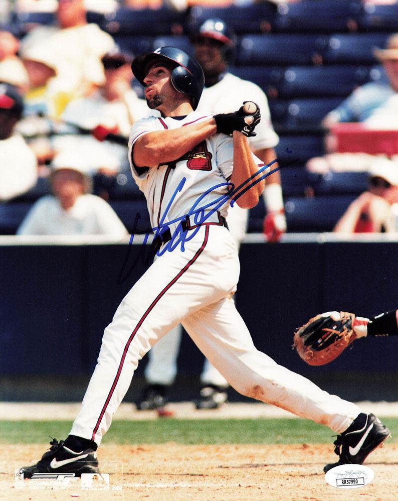 walt weiss signed 8x10 photo atlanta braves jsa rr57990 certificate of authenticity