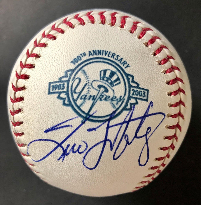 Tino Martinez Signed Baseball, Autographed Tino Martinez Baseball