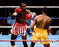 Sugar Ray Leonard Autographed 8x10 Photo vs. Thomas "Hitman" Hearns Beckett BAS Stock #178100 - RSA