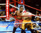 Sugar Ray Leonard Autographed 8x10 Photo vs. Thomas "Hitman" Hearns Beckett BAS Stock #178104 - RSA