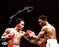 Sugar Ray Leonard Autographed 8x10 Photo vs. Thomas "Hitman" Hearns Beckett BAS Stock #178106 - RSA