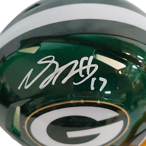 Autographed/Signed Davante Adams Green Bay Yellow Color Rush