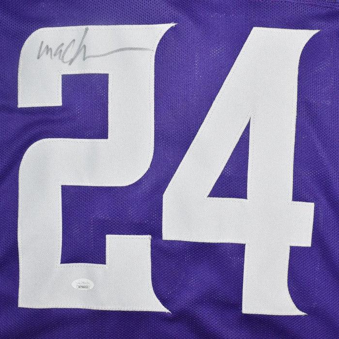 Mackensie Alexander Signed Minnesota Purple Football Jersey (JSA)