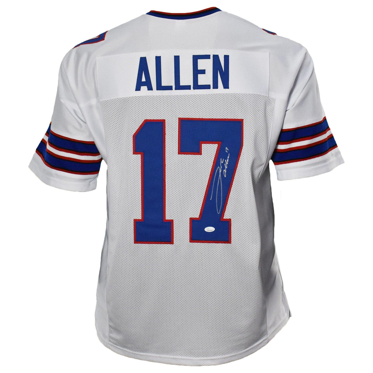 Josh Allen Signed White Pro-Edition Jersey (JSA) — RSA