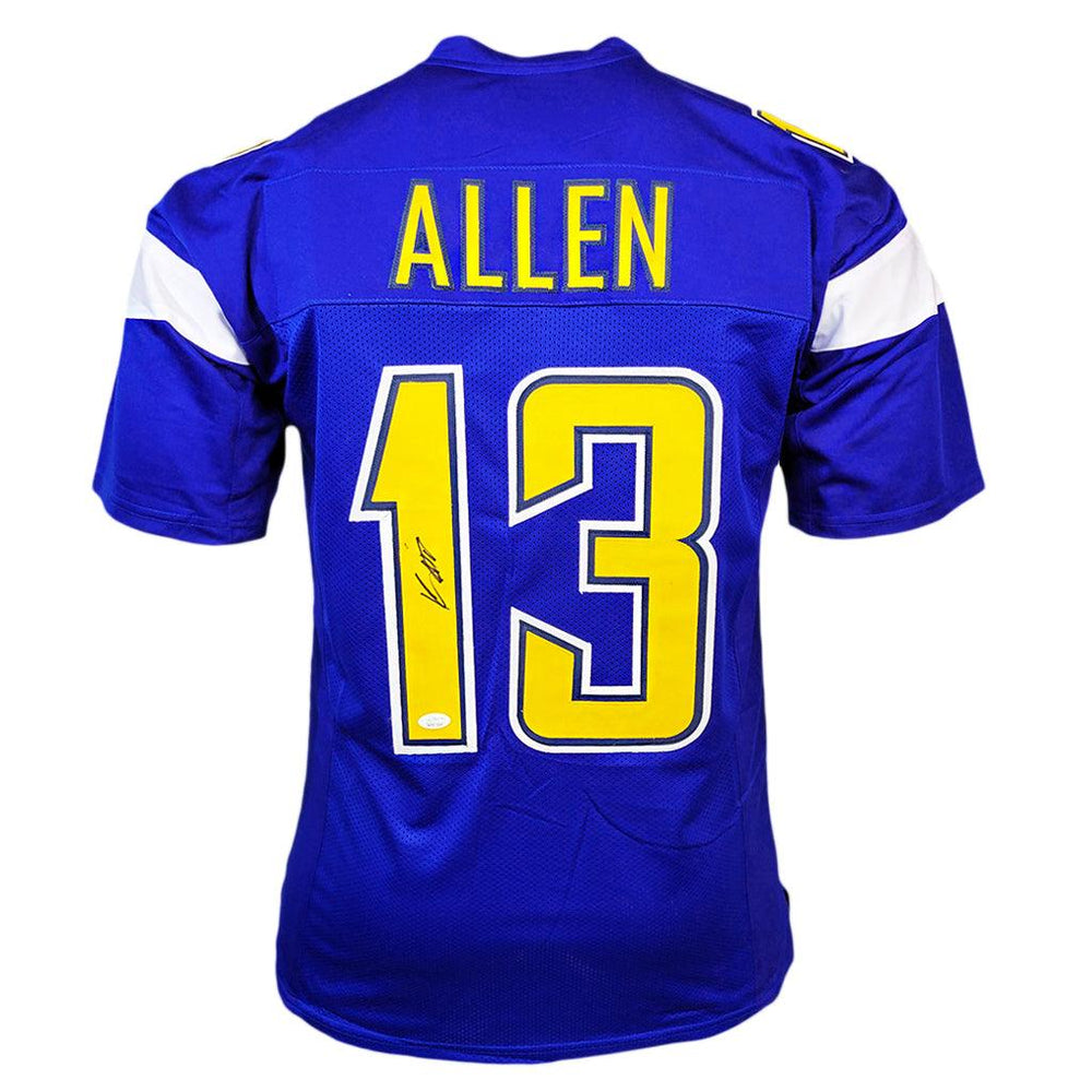 Keenan Allen Signed Los Angeles Royal Blue Football Jersey JSA RSA