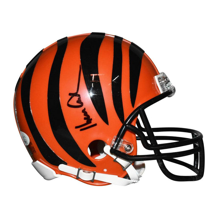 Ken Anderson Signed Cincinnati Bengals Mini Replica Orange