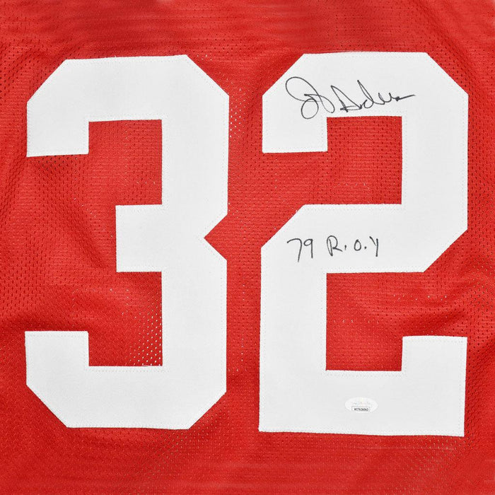 Ottis Anderson Signed Jersey Inscribed 1979 ROY (JSA)