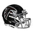 Jamal Anderson Signed Atlanta Falcons Speed Mini Replica Black Football Helmet - Grey Mask (JSA) - RSA