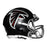 Jamal Anderson Signed Atlanta Falcons Speed Mini Replica Black Football Helmet - Grey Mask (JSA) - RSA