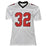 Jamal Anderson Signed Atlanta Pro White Football Jersey (JSA) - RSA