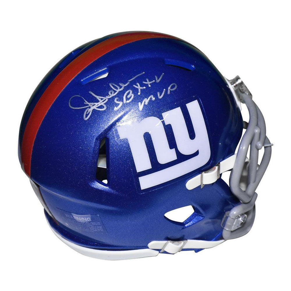 Ottis Anderson Signed SB XXV MVP Inscription New York Giants Speed Mini Football Helmet (JSA) - RSA