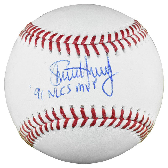 Steve Avery Signed 91 NLCS MVP Inscription Rawlings Official Major League Baseball (JSA) - RSA